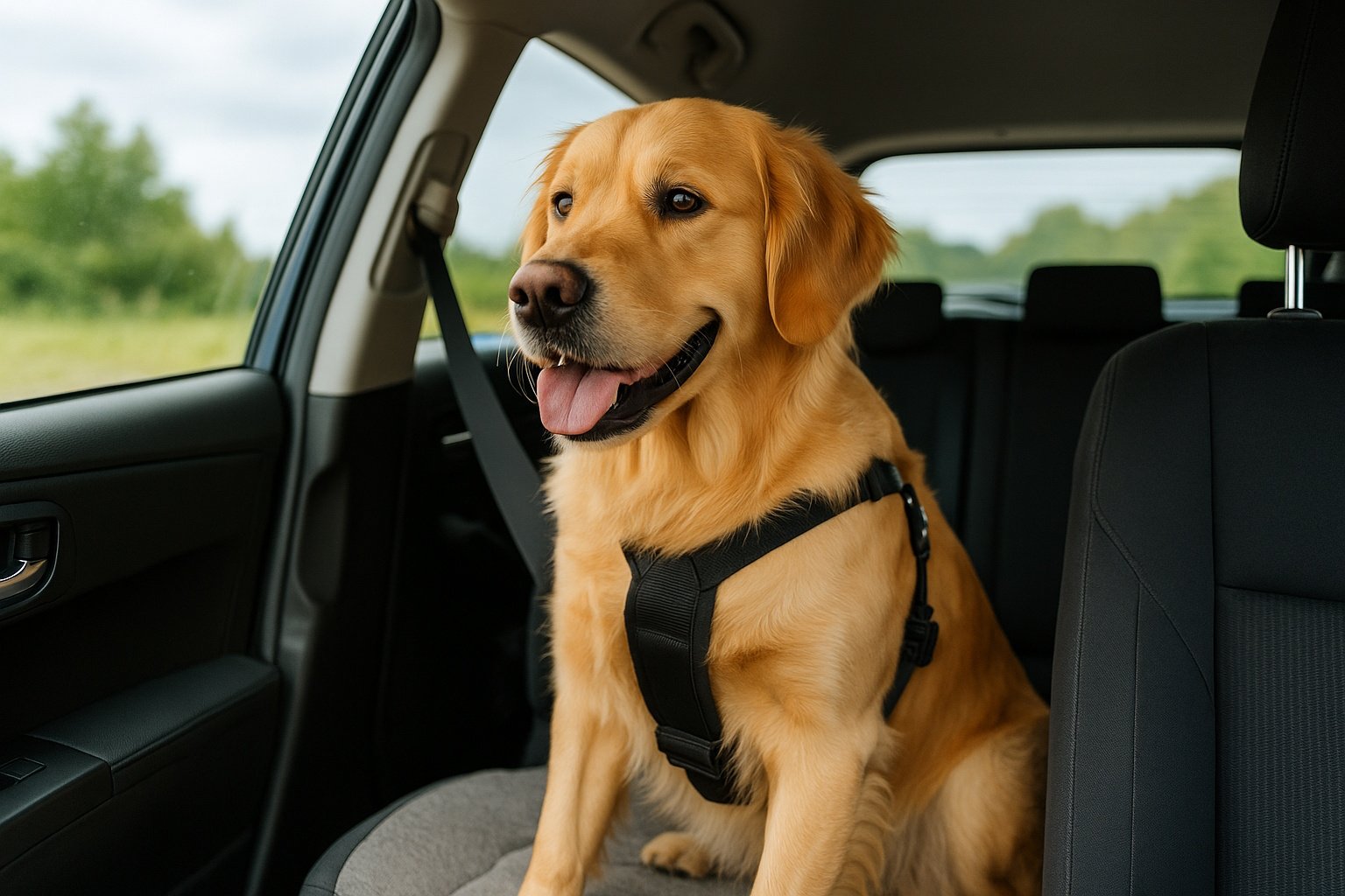 Šuns kelionė automobiliu