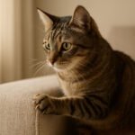 Kodėl katė drasko baldus ir kokie sprendimai iš tiesų veikia