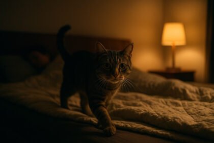 Kodėl katė miaukia naktimis? Priežastys ir sprendimai