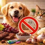 Pavojingi produktai augintiniams: 5 produktai, kurių vengti