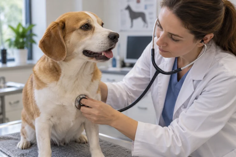 Šuo kosėja: kada kreiptis į veterinarą?