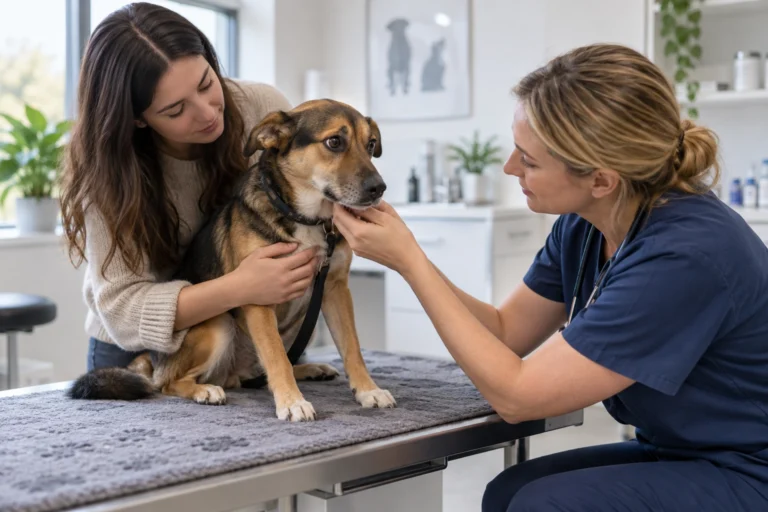 Stresas pas veterinarą: kaip padėti augintiniui