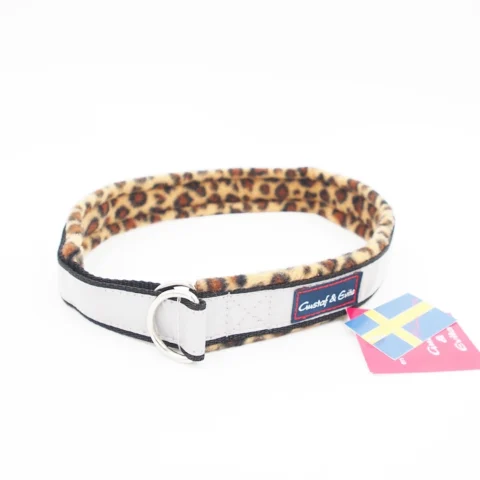 50 CM. Gustaf & Evita antkaklis su leopardiniu raštu,